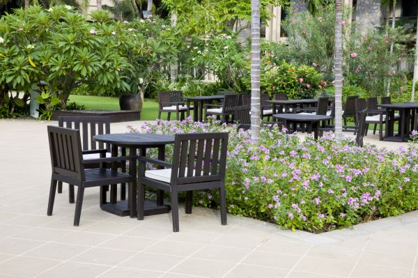 Courtyard Landscaping in Anderson