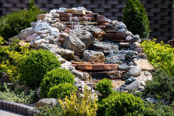 River Rock Landscaping in Anderson