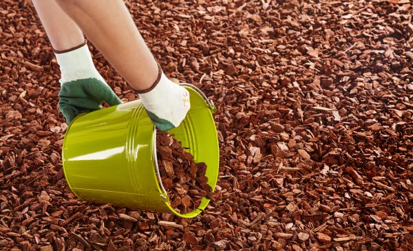 Wood Chip Landscaping in Anderson