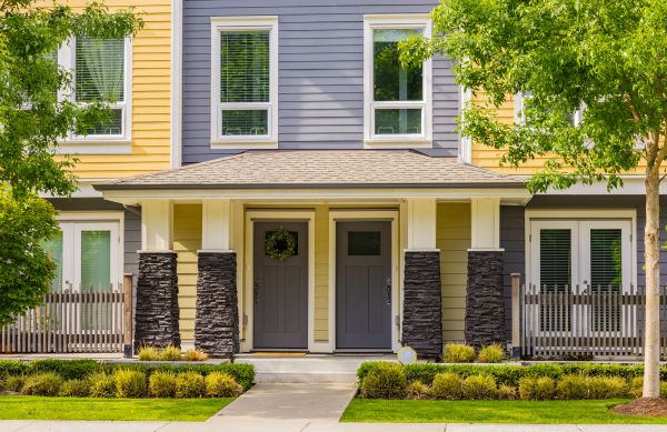 Townhouse Landscaping in Anderson